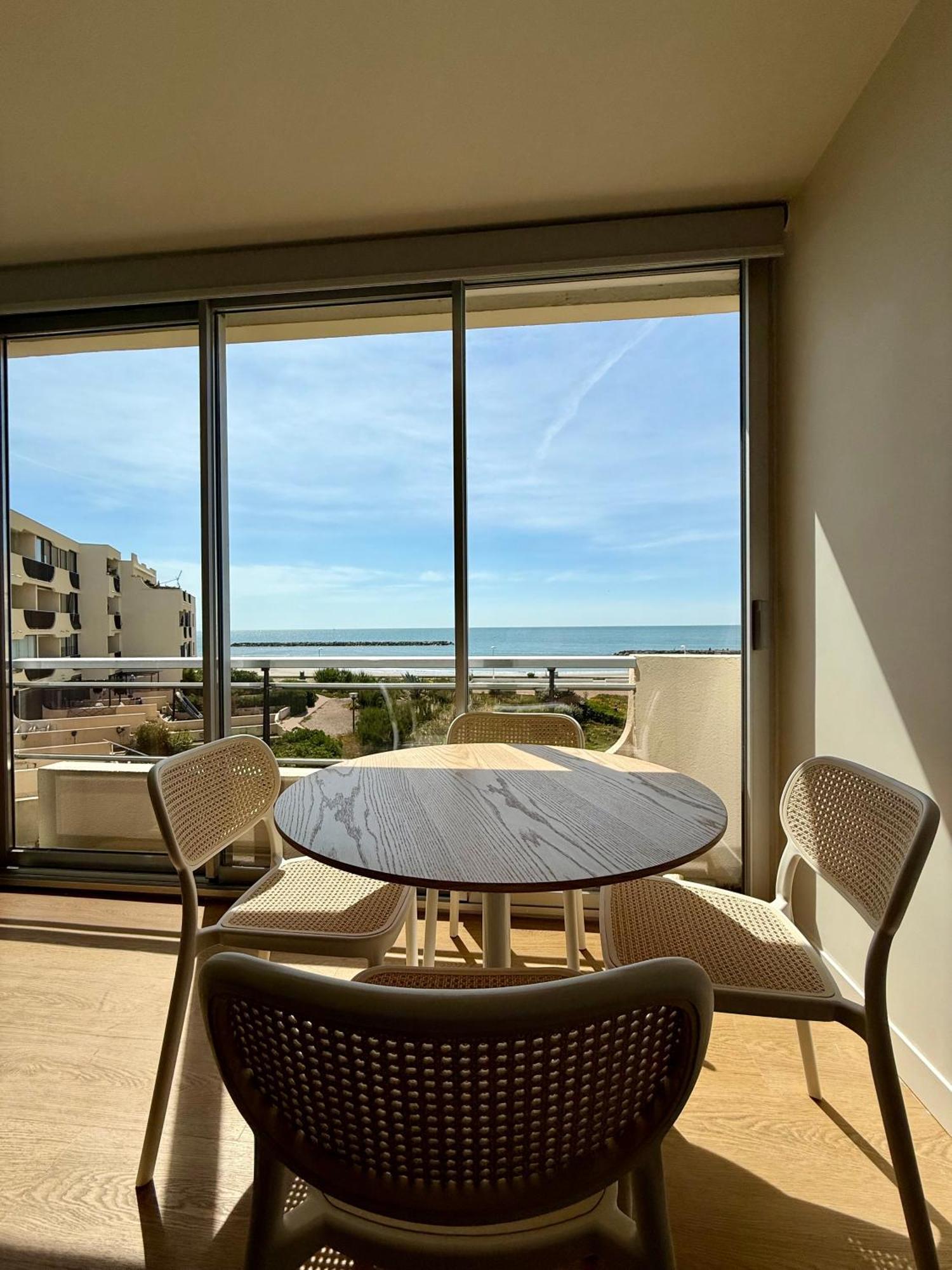 Appt Renove Palavas - 4 Personnes - Vue Mer - Parking - Rive Droite Eksteriør billede