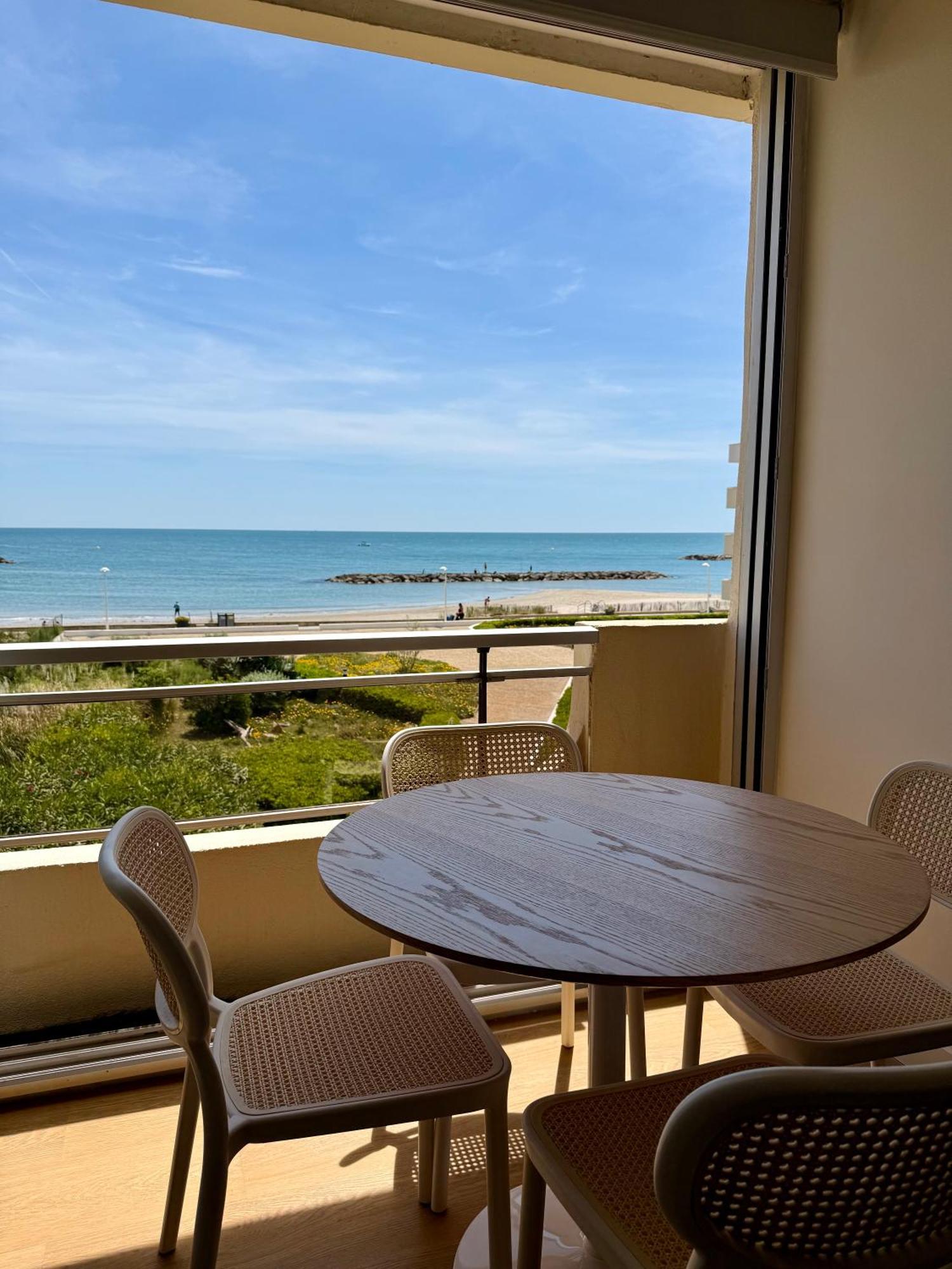 Appt Renove Palavas - 4 Personnes - Vue Mer - Parking - Rive Droite Eksteriør billede